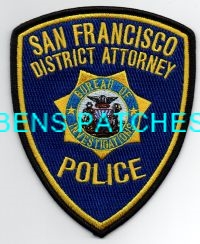 CALIFORNIA,SAN FRANCISCO DISTRICT ATTORNEY POLICE 1